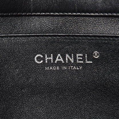 Chanel Lambskin Quilted Clutch With Chain Flap Black 6 of 11
