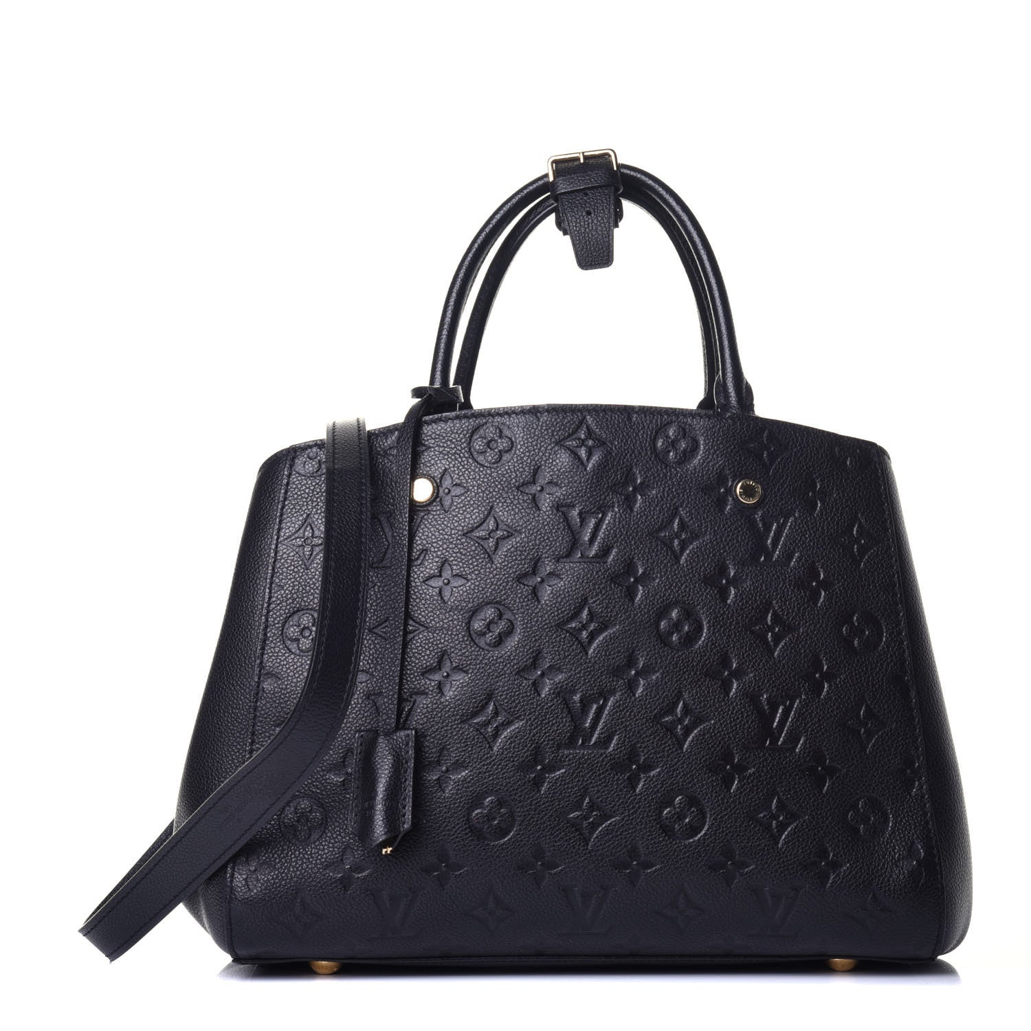 Louis Vuitton Empreinte Montaigne MM Black 1 of 9