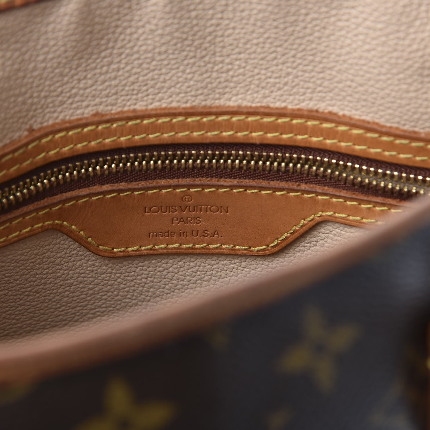 Louis Vuitton Monogram Petit Bucket 23 7 of 9