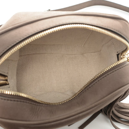 Gucci Vitello Range Small Soho Disco Bag Grey Field 5 of 8