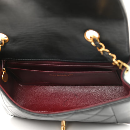 Chanel Lambskin Quilted Small Single Flap Black 5 of 11