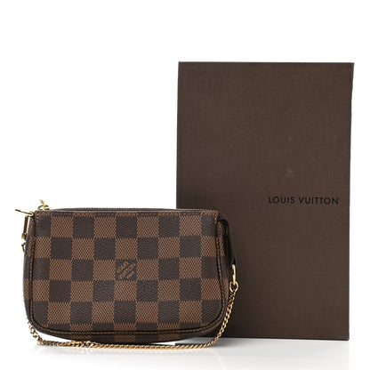 Louis Vuitton Damier Ebene Mini Pochette Accessories 8 of 8
