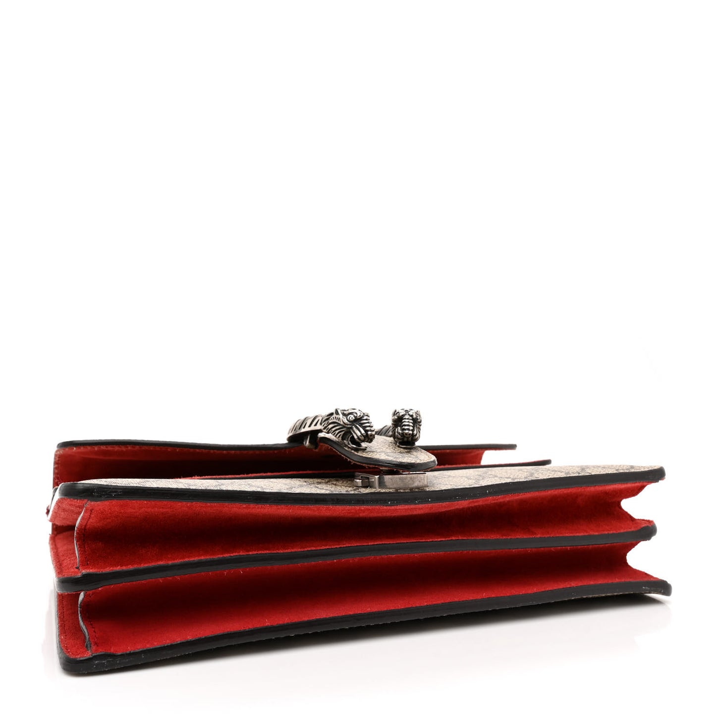 GG Supreme Monogram Small Dionysus Shoulder Bag Red