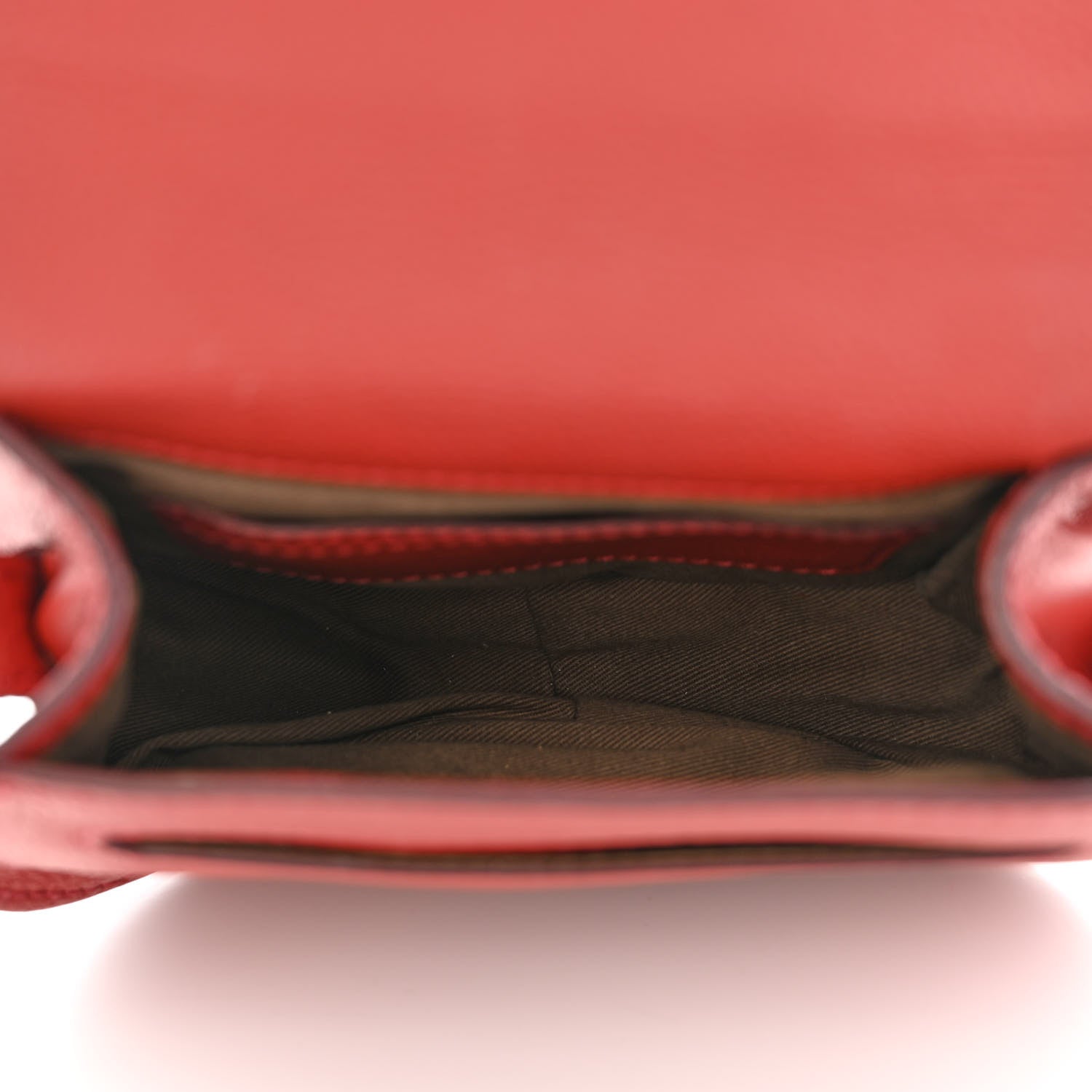 Chloe Calfskin Mini Marcie Round Crossbody Bag Red 4 of 12