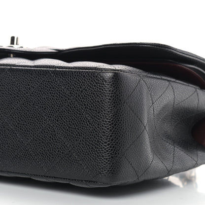 Chanel Caviar Quilted Jumbo Double Flap Black 9 of 9
