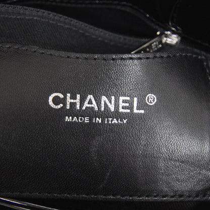 Chanel Patent Quilted Large Just Mademoiselle Black 8 of 10