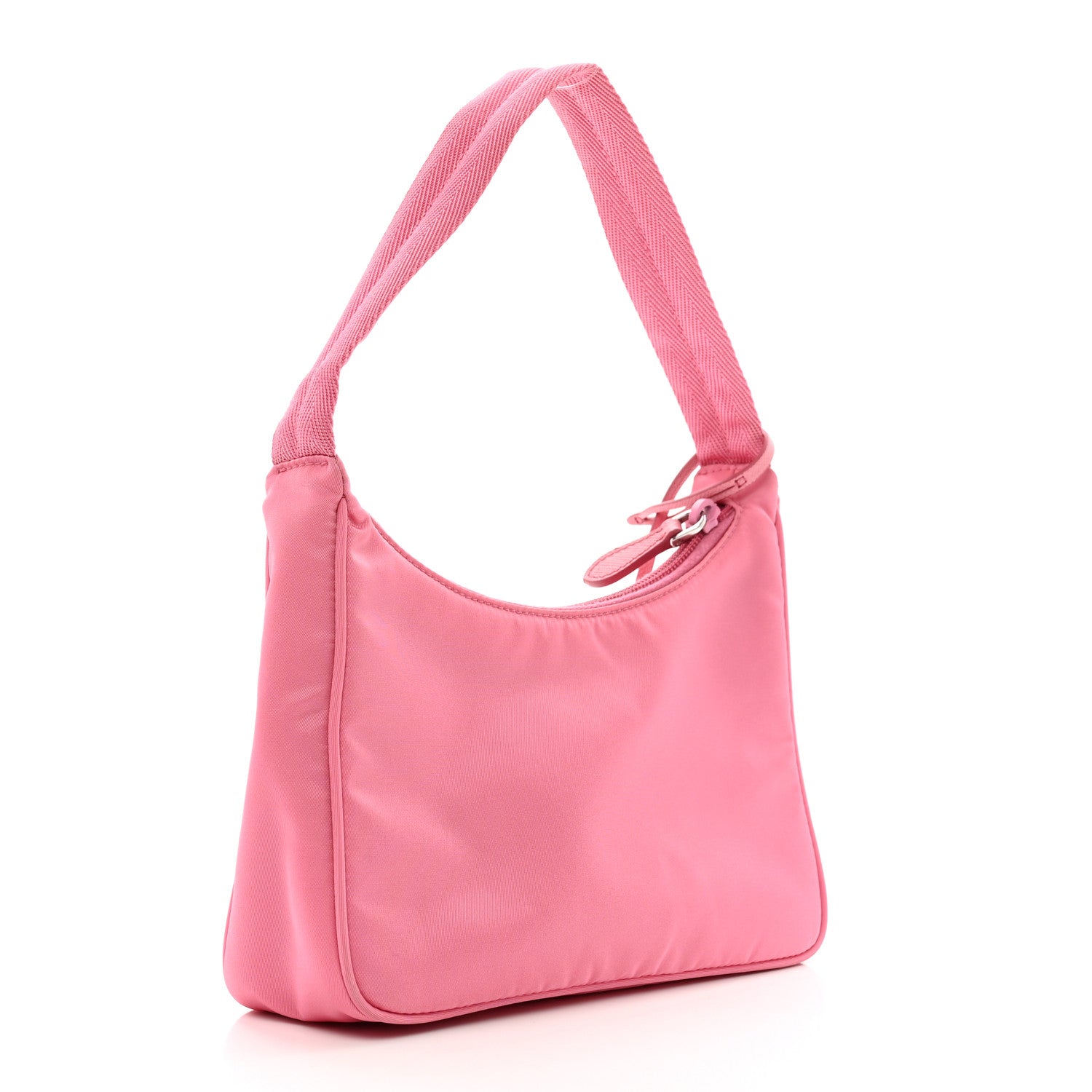 Prada Tessuto Nylon Mini Re-Edition 2000 Bag Begonia 3 of 9