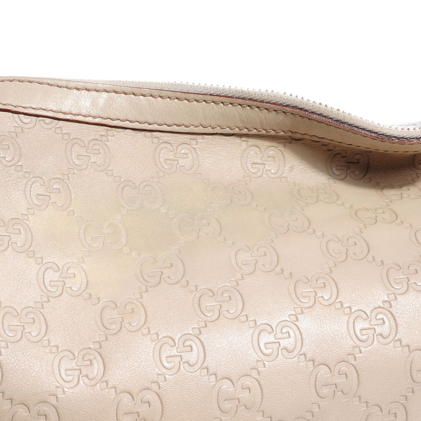 Guccissima GG Hobo Off White