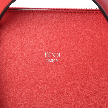 Fendi Vitello Dolce Medium By The Way Boston Bag Fiamma 6 of 8