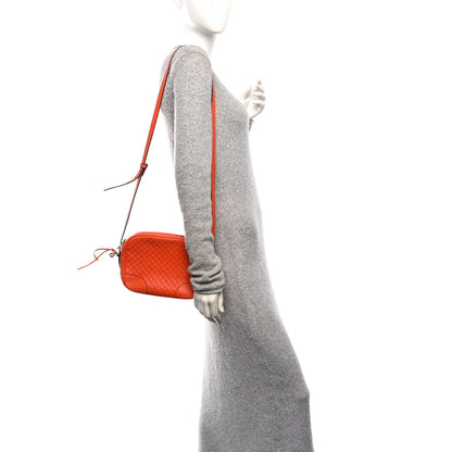 Gucci Soft Microguccissima Mini Bree Messenger Bag Sun Orange 2 of 11