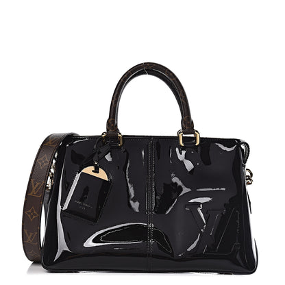 Louis Vuitton Patent Calfskin Miroir Tote Black 1 of 11