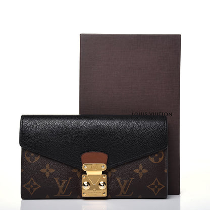 Louis Vuitton Monogram Pallas Wallet Black 17 of 17