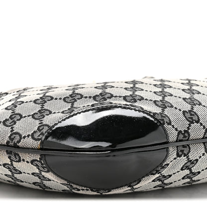Gucci Monogram Classic Ring Hobo Blue 10 of 11