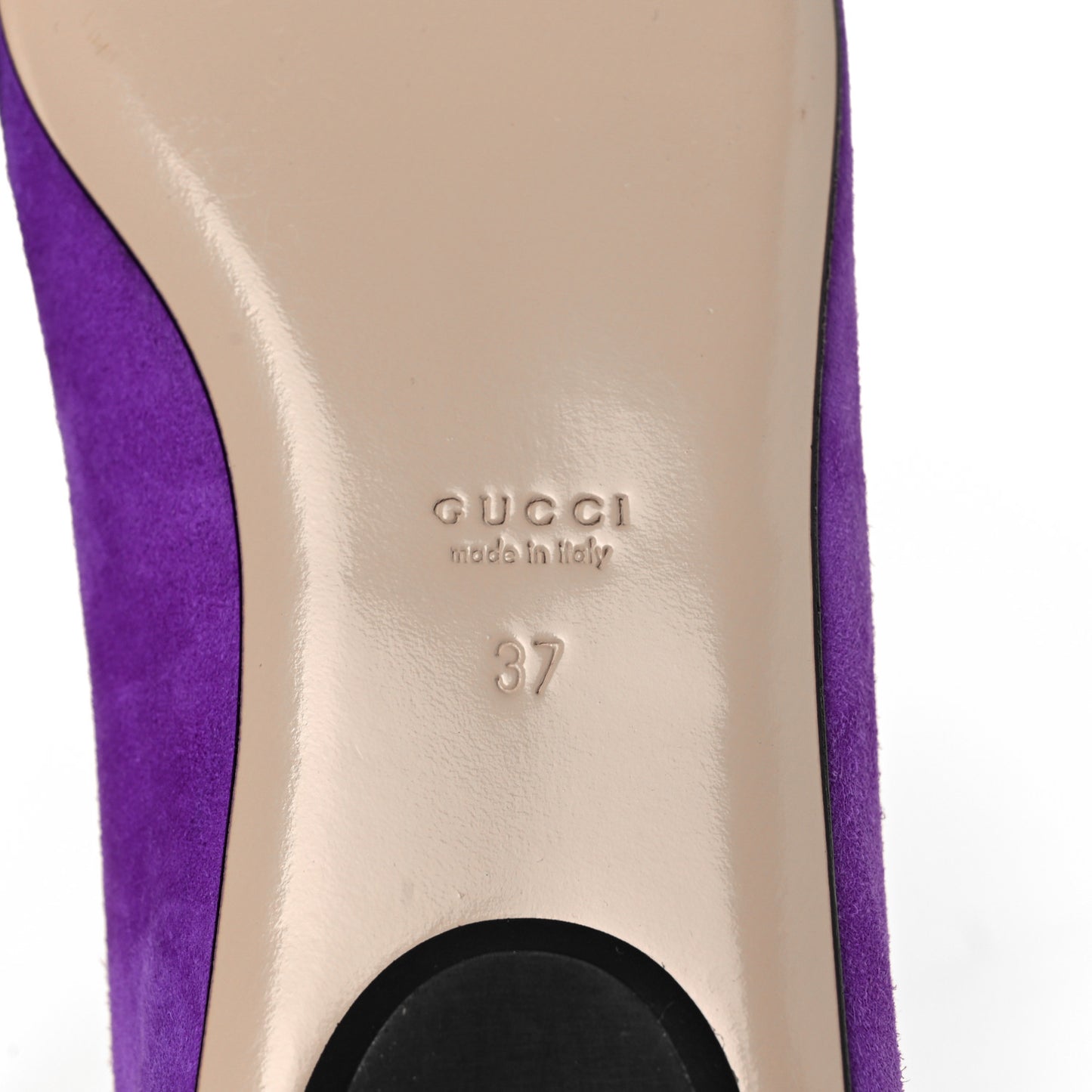 Kid Scamosciato Nappa Moody Bee Flats 37 Shine Purple Oro Vecchio Black