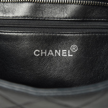 Chanel Lambskin Quilted Medallion Tote Black 6 of 20