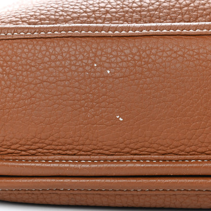 Hermes Taurillon Clemence Evelyne III PM Gold 7 of 9