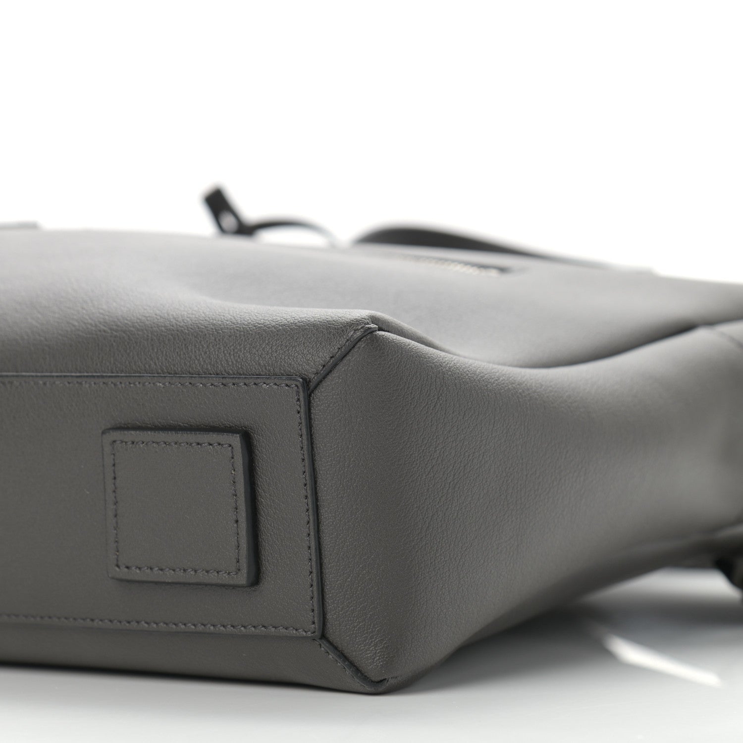 Saint Laurent Calfskin Bold Briefcase Grey 9 of 9