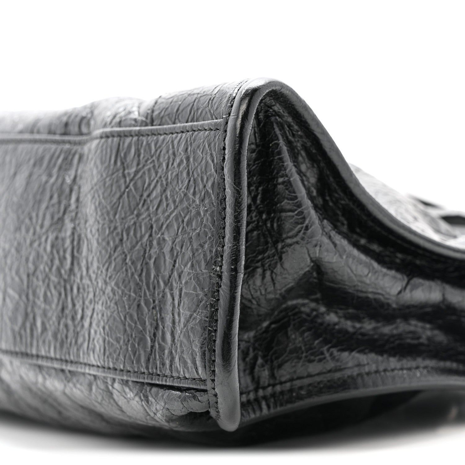Balenciaga Agneau Arena Silver Hardware Small Le City Black 10 of 14