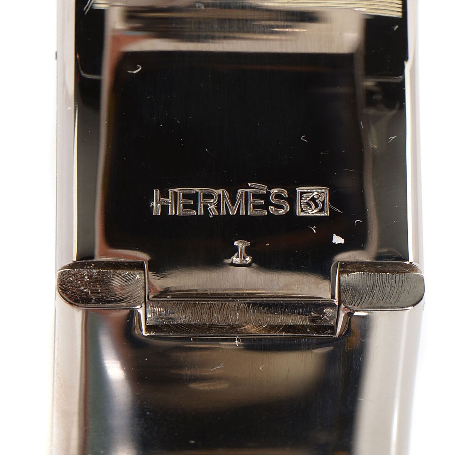 Hermes Enamel Wide Clic Clac H Bracelet GM Black 4 of 6