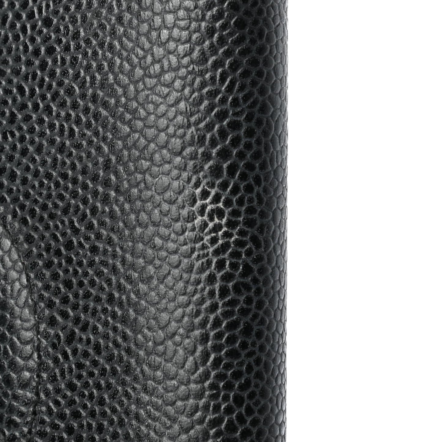 Caviar Large Timeless CC Zip Around Organizer Wallet Black