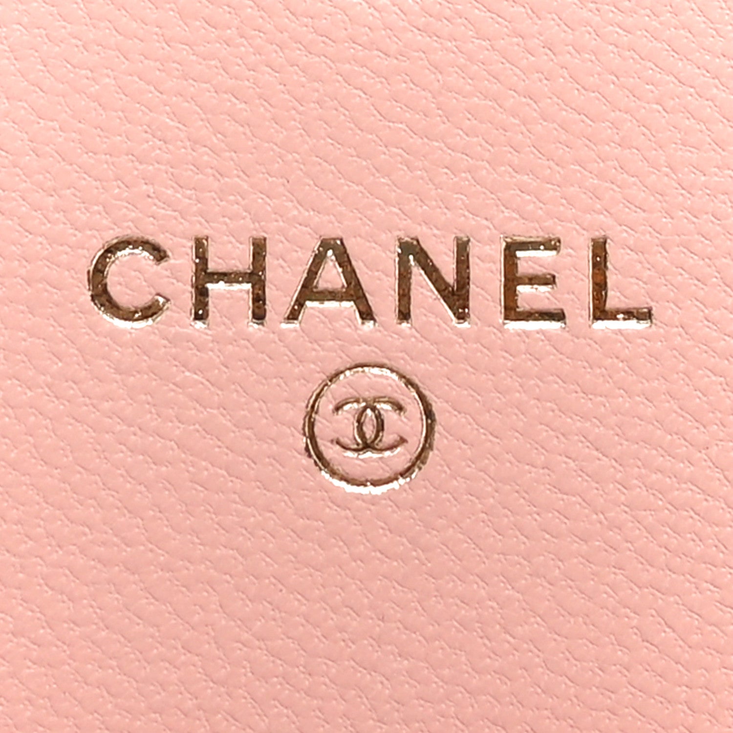Chanel Goatskin Quilted Chanel 19 Flap Wallet Light Pink 6 of 11