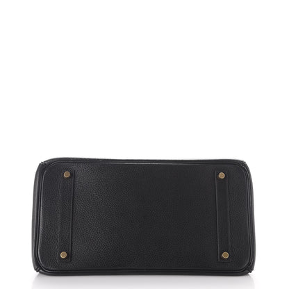 Hermes Ardennes Birkin 35 Black 6 of 41