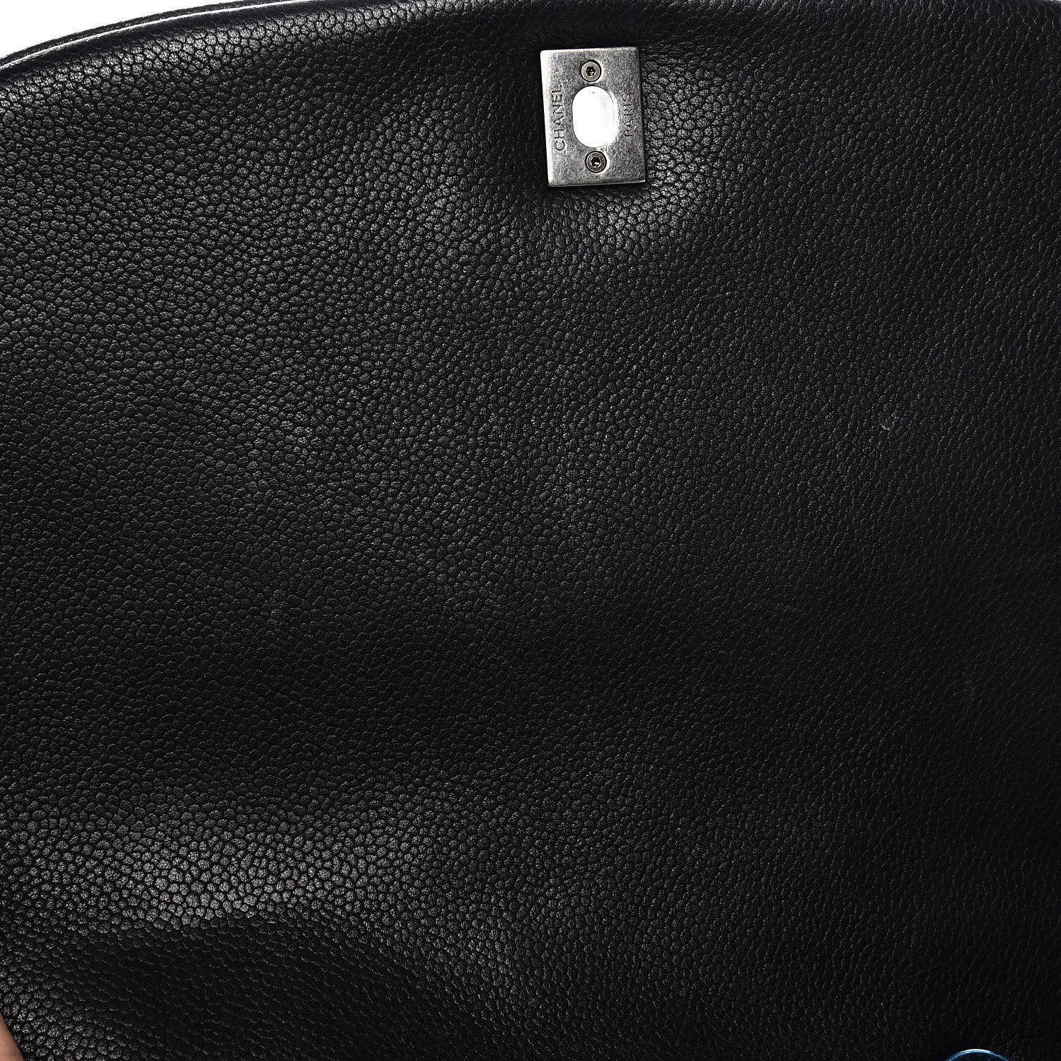Chanel Caviar Quilted Casual Pocket Messenger Flap Black 6 of 11