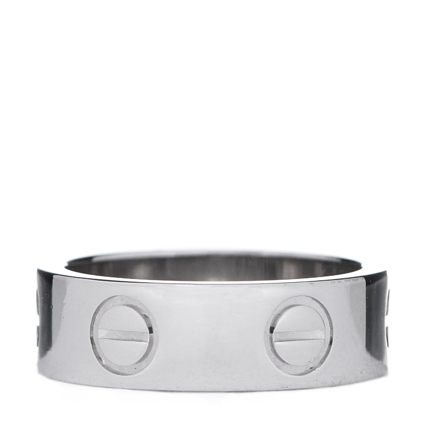 18K White Gold 5.5mm LOVE Ring 47 4