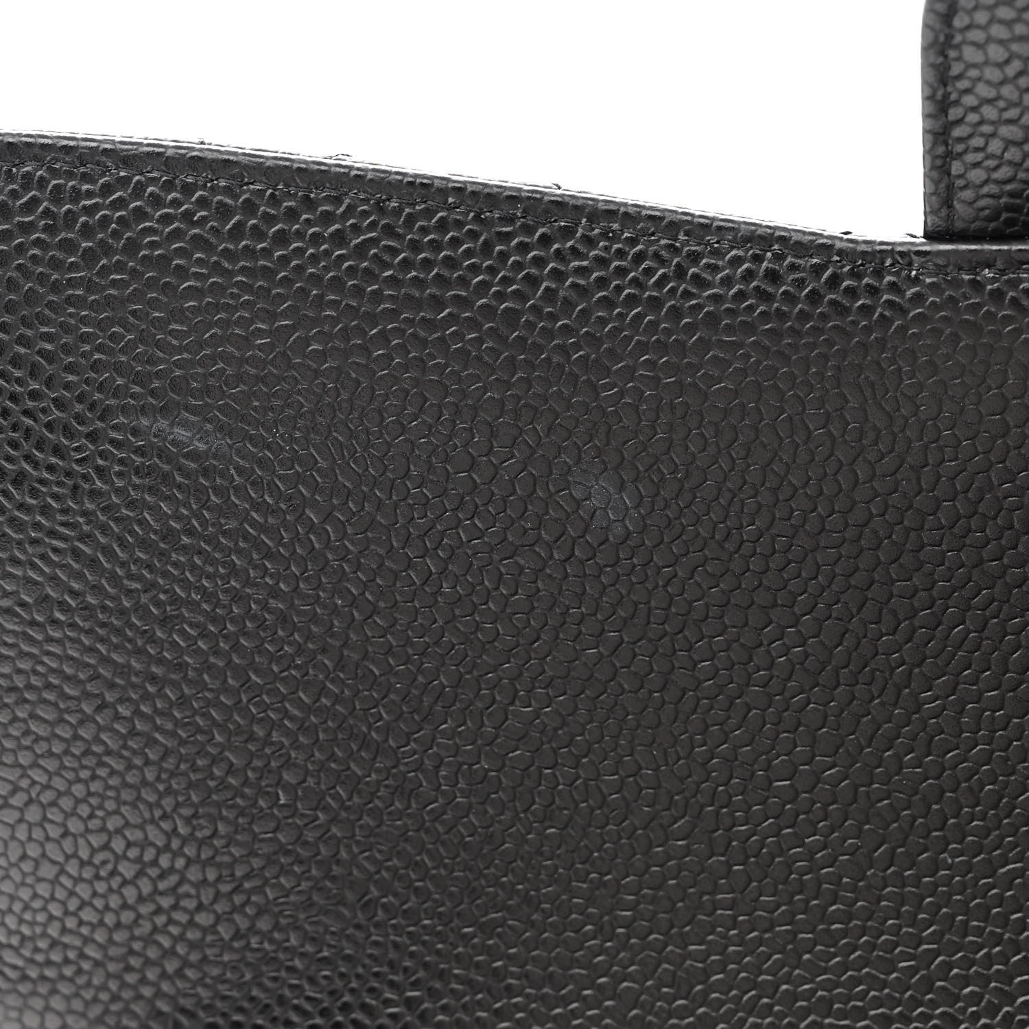 Chanel Caviar Quilted Jumbo Double Flap Black 11 of 12