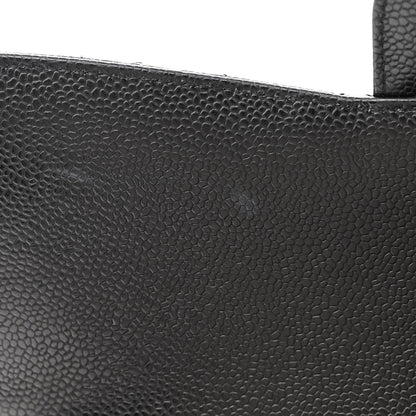 Chanel Caviar Quilted Jumbo Double Flap Black 11 of 12