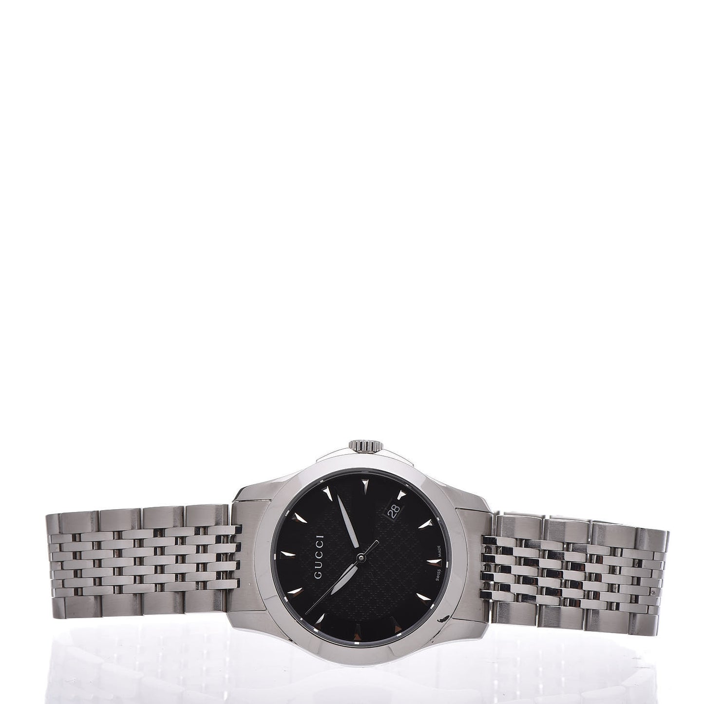 Stainless Steel 27mm G-Timeless Quartz Watch Black