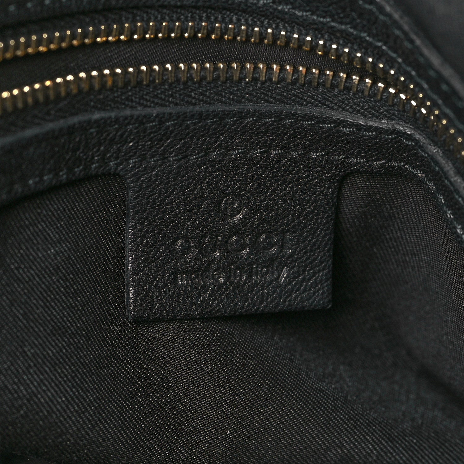 Gucci Goatskin Capri Chain Tote Black 6 of 8
