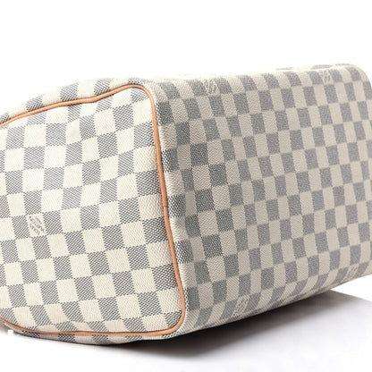 Louis Vuitton Damier Azur Speedy 30 16 of 25