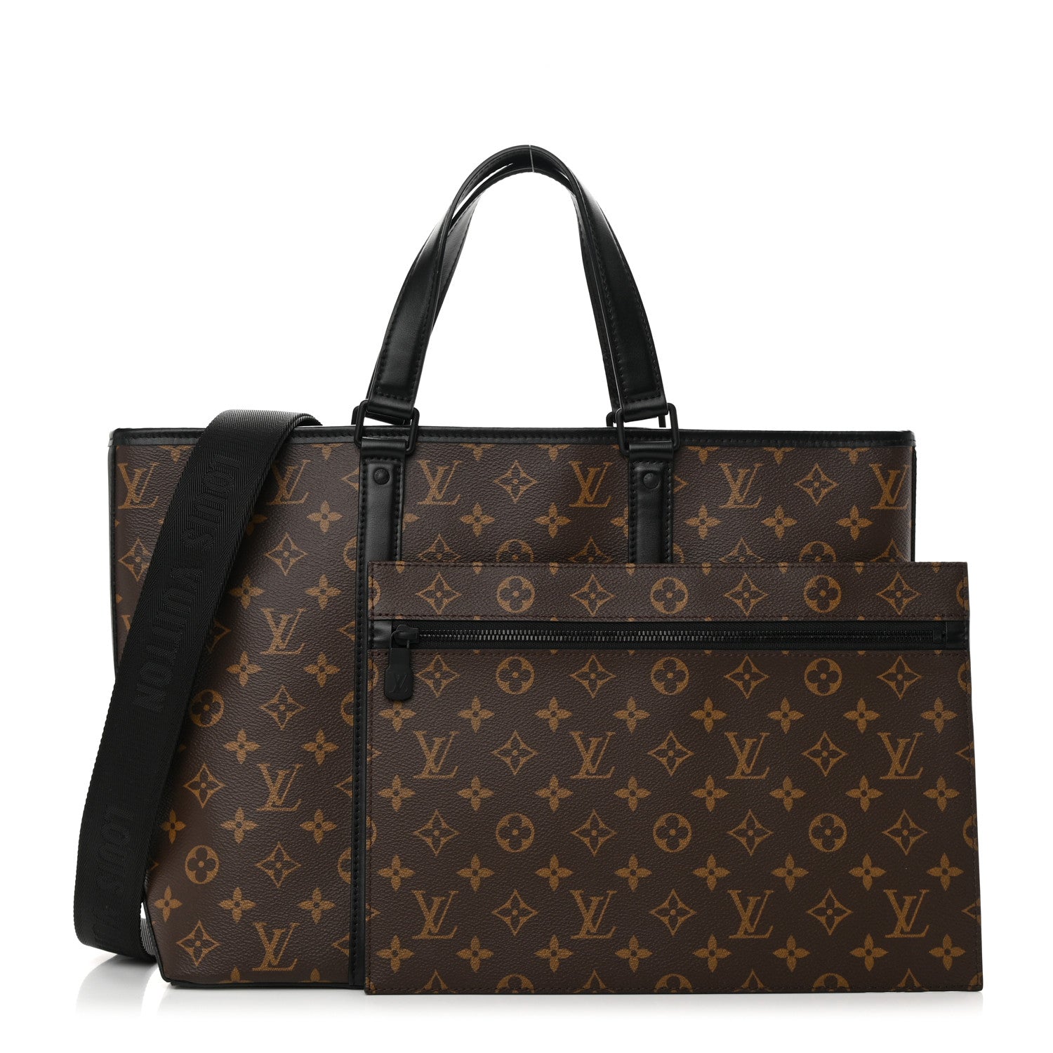 Louis Vuitton Monogram Macassar Weekend Tote PM 1 of 11