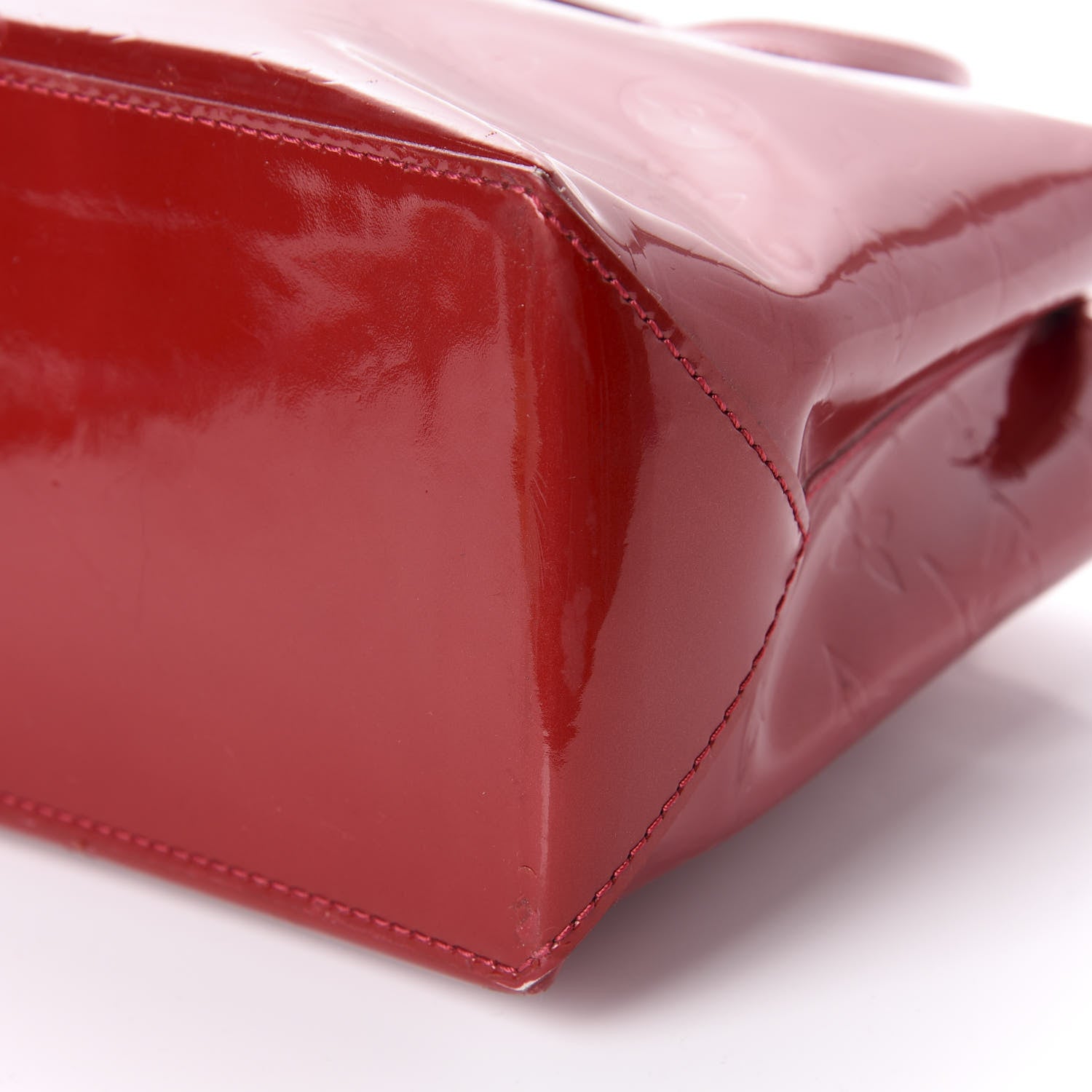 Louis Vuitton Vernis Wilshire PM Pomme D'Amour 7 of 10