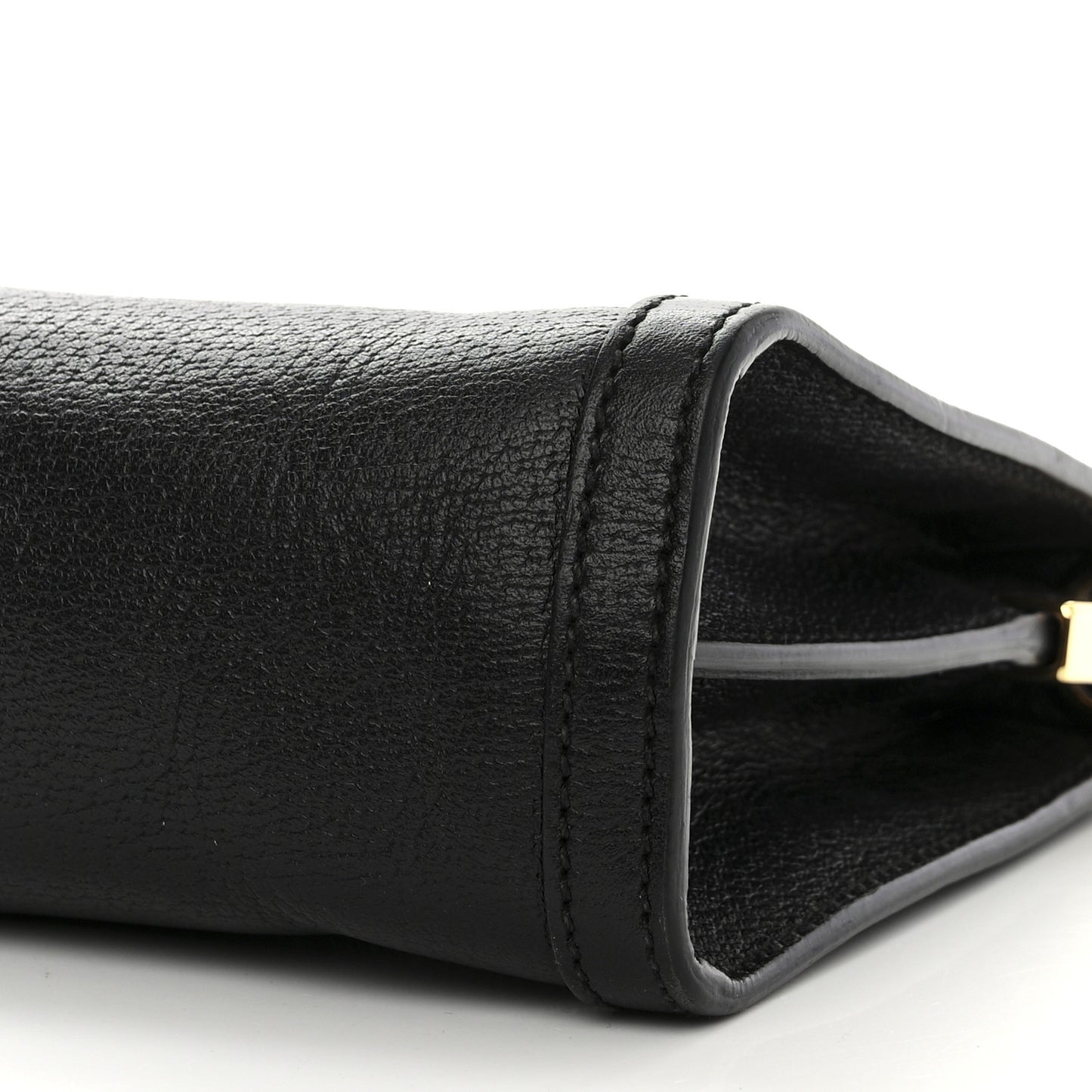 Calfskin GG Web Small Ophidia Chain Shoulder Bag Black