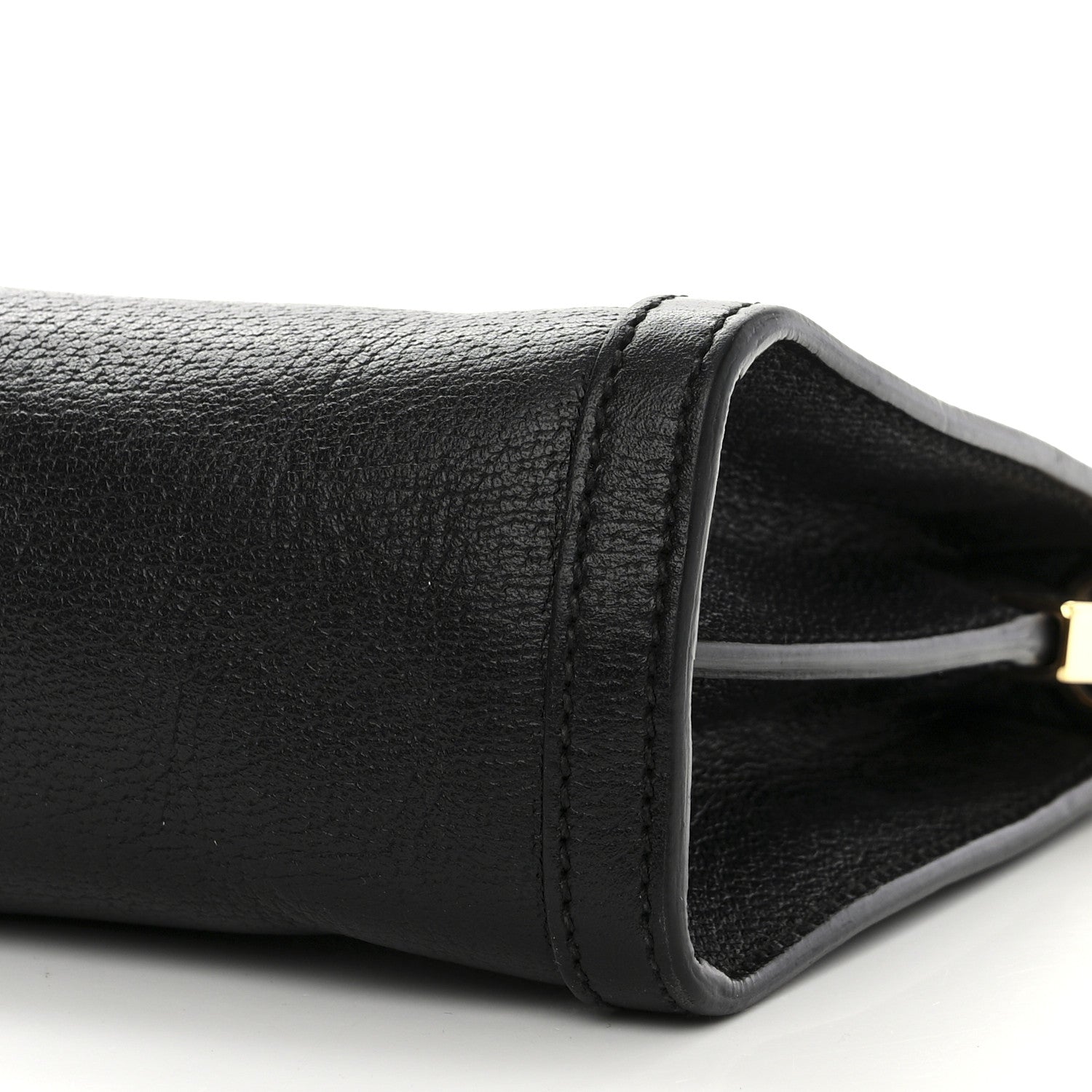 Gucci Calfskin GG Web Small Ophidia Chain Shoulder Bag Black 11 of 11