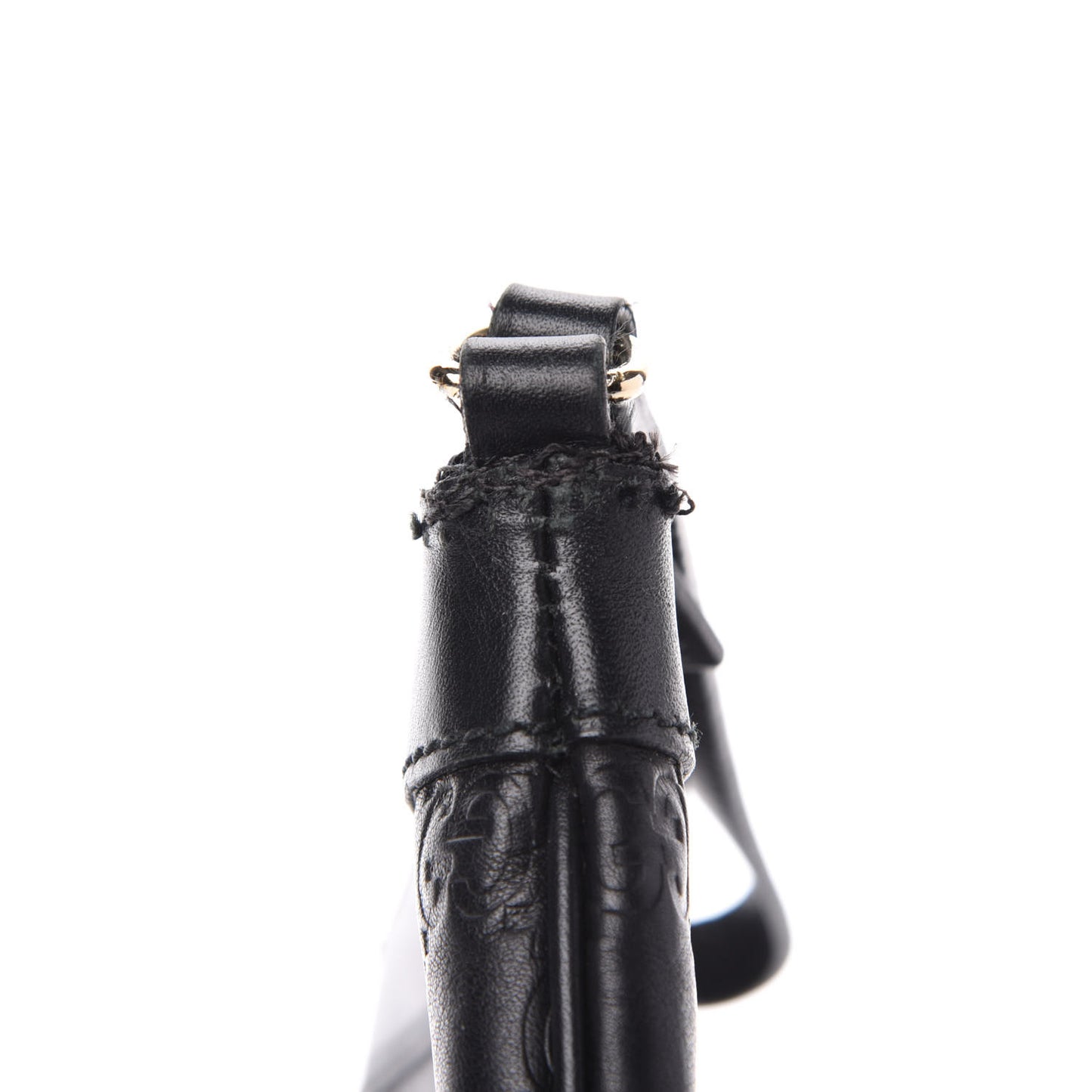 Guccissima Wristlet Black