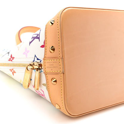 Louis Vuitton Monogram Multicolor Alma White 9 of 13