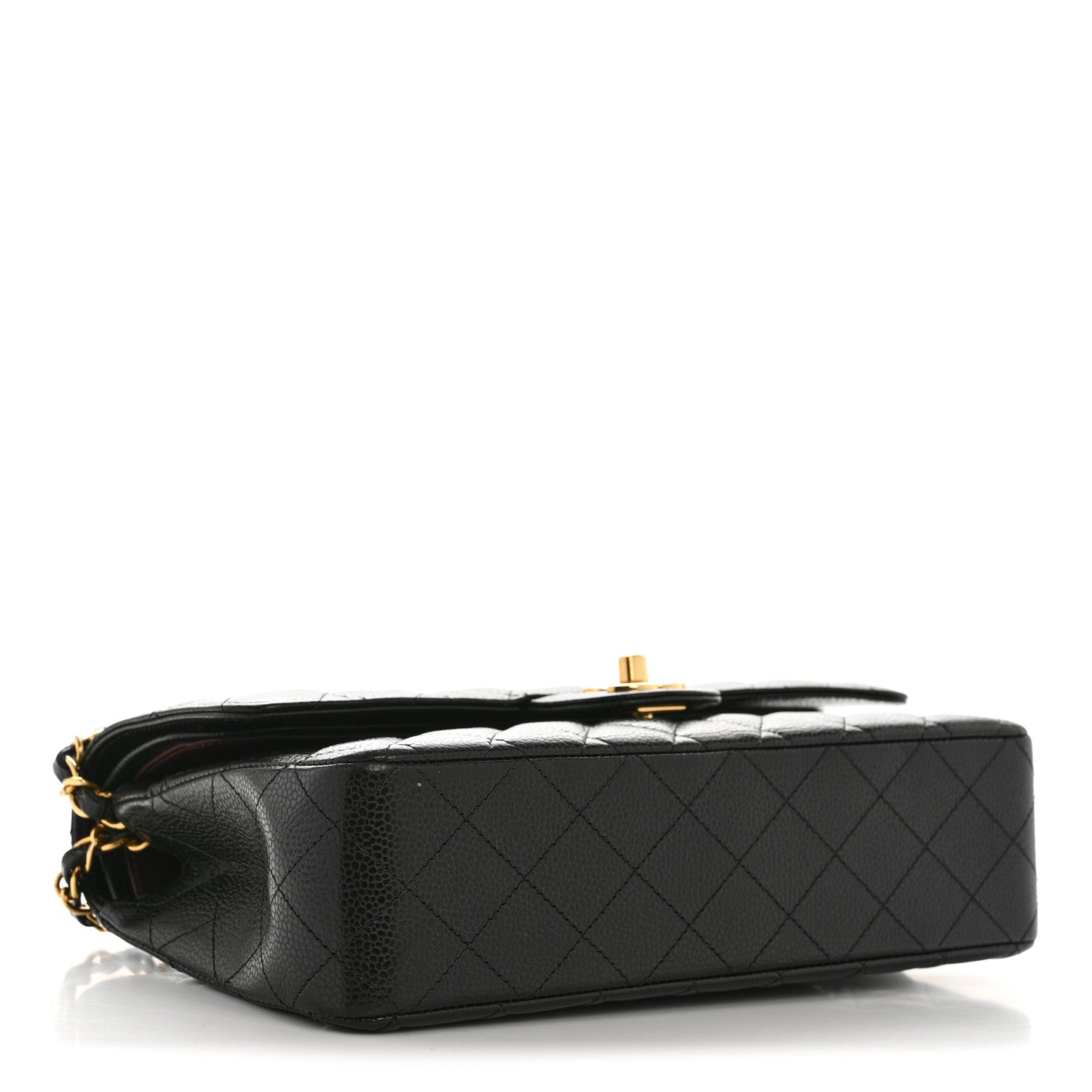 Chanel Caviar Quilted Medium Double Flap Black 5 of 12