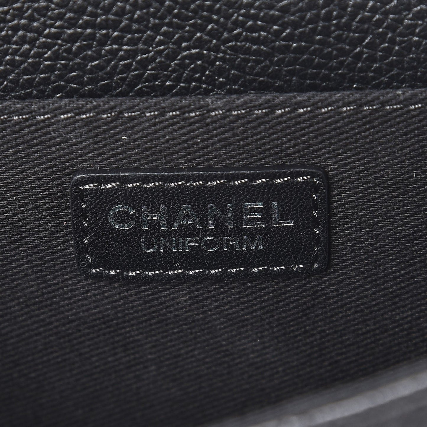 Grained Calfskin Quilted 2.55 Reissue Flap Belt Bag Clutch Black