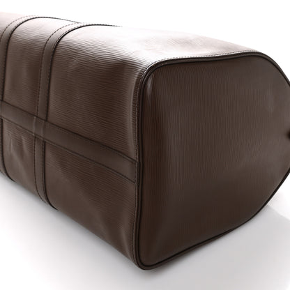 Louis Vuitton Epi Keepall 45 Moka 8 of 9
