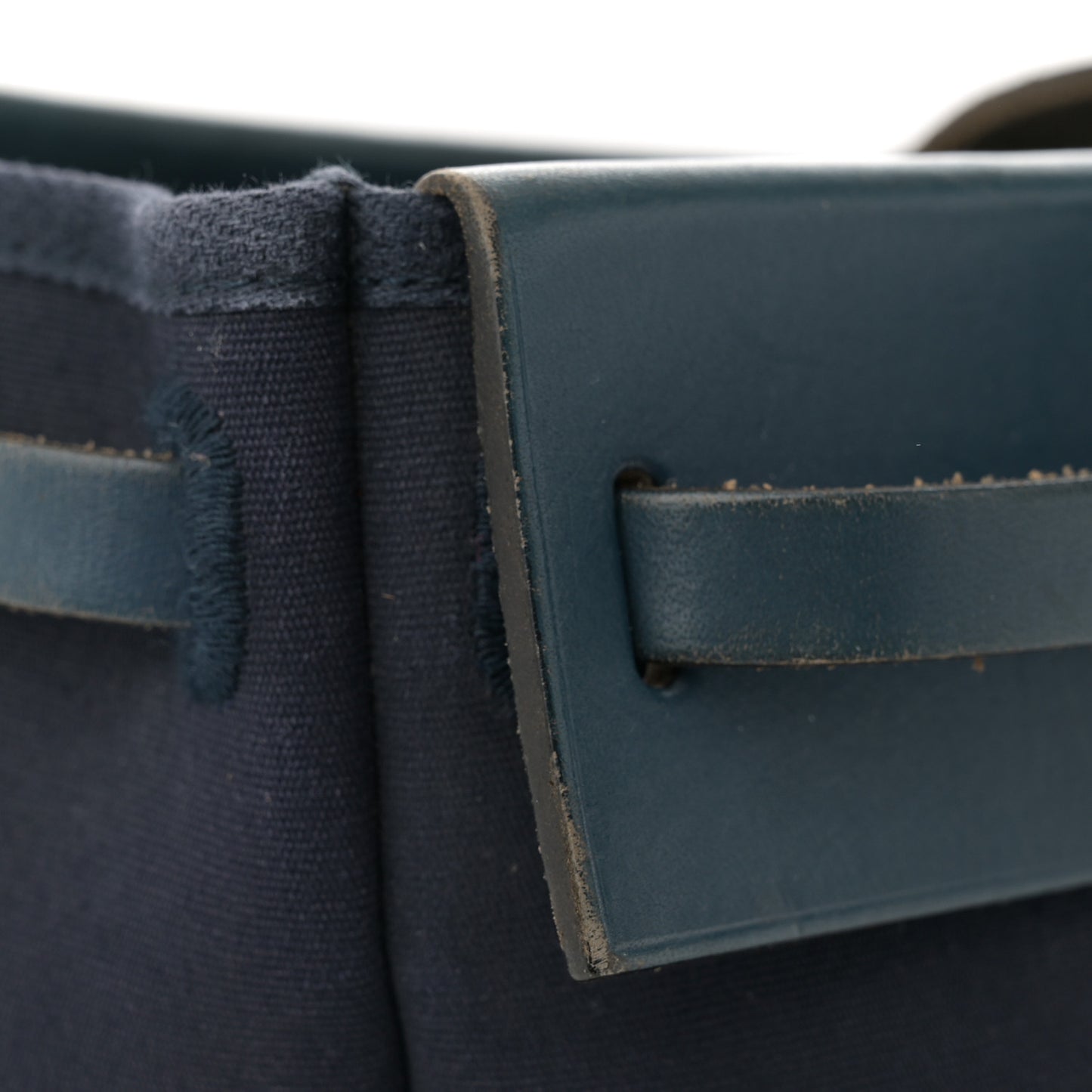 Toile Vache Hunter Herbag Cabas MM Bleu Marine