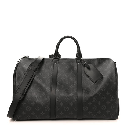 Louis Vuitton Monogram Eclipse Keepall Bandouliere 45 1 of 9