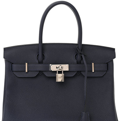 Hermes Togo Birkin 30 Bleu Nuit 8 of 14