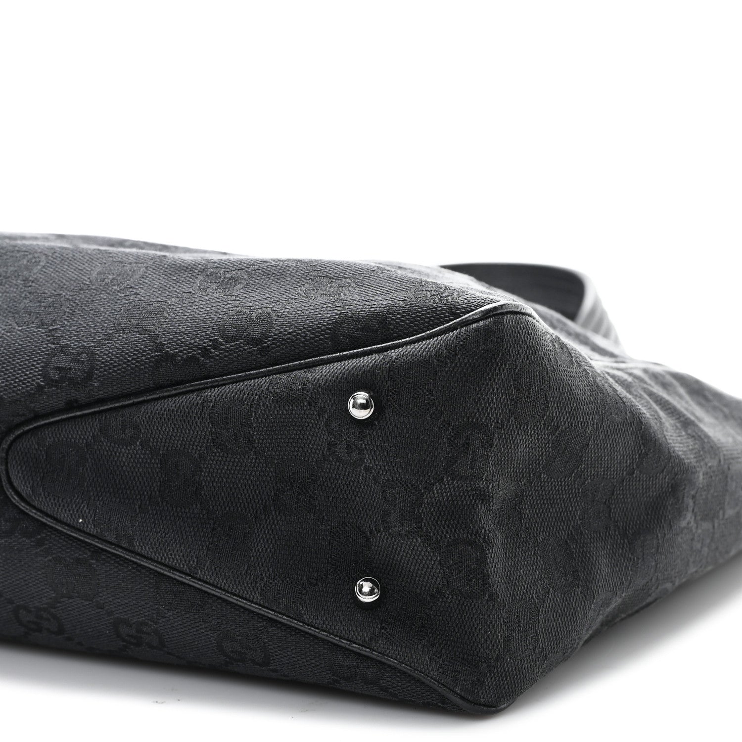 Gucci Monogram Medium Tote Black 10 of 10