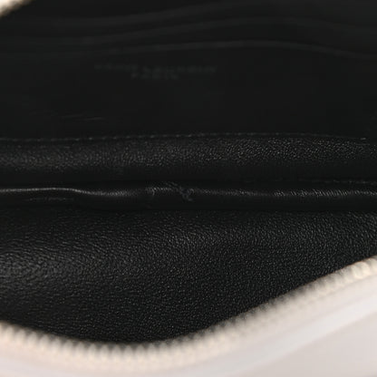 Saint Laurent Grain De Poudre Matelasse Monogram Mini Lou Camera Bag Granite 12 of 13
