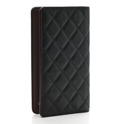 Chanel Caviar Quilted Medium Agenda Cover Black 3 of 7