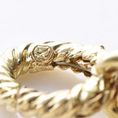 David Yurman 18K Yellow Gold 12mm Large Oval Link Bracelet 4 of 6