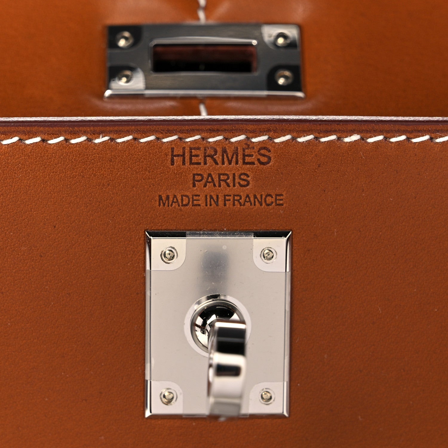 Hermes Barenia Kelly Padded Sellier 25 Fauve 6 of 18